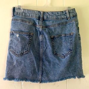 Denim skirt